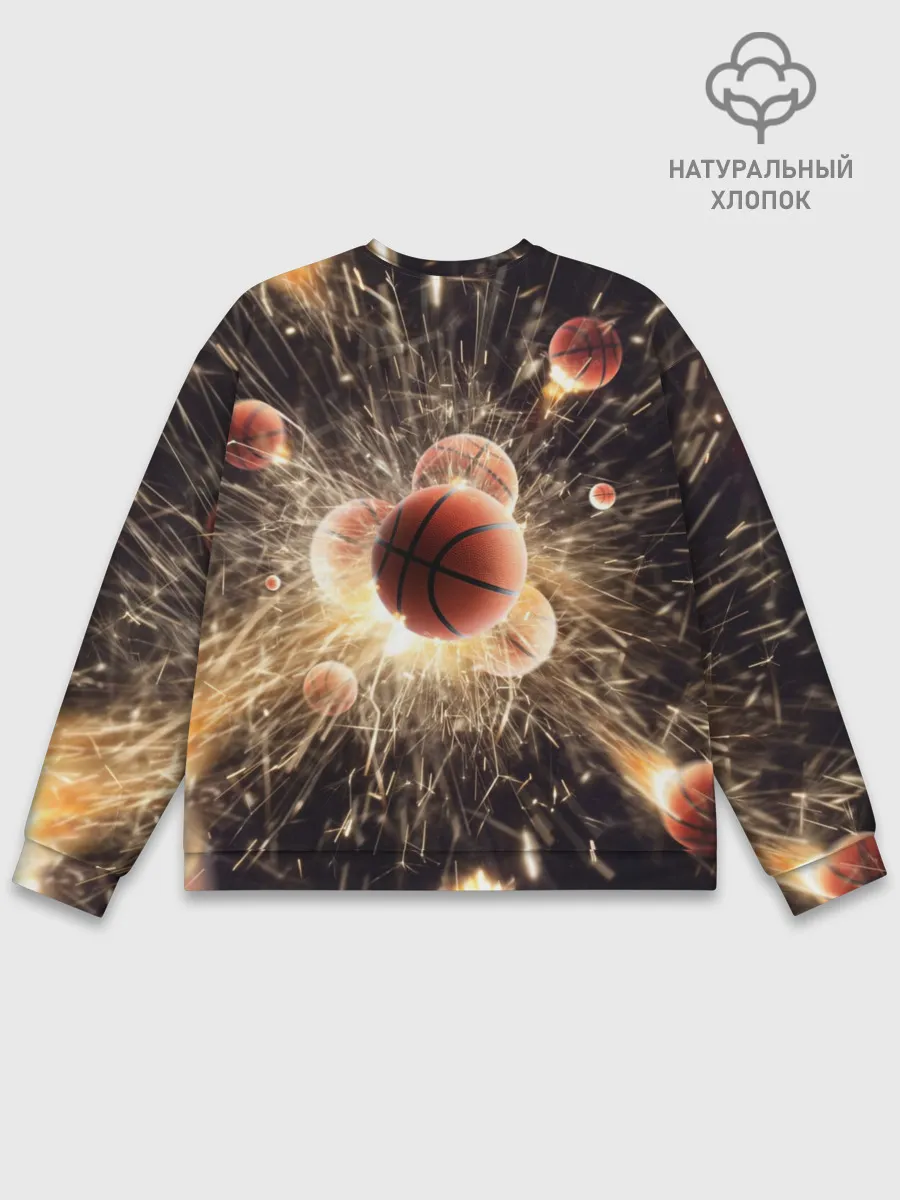 Мужской свитшот базовый / Звезда баскетбола
