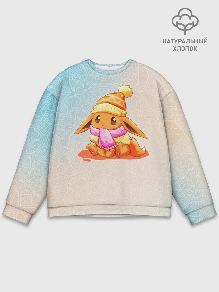 Мужской свитшот базовый / Покемон Иви