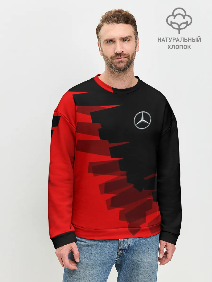 Мужской свитшот базовый / MERCEDES BENZ SPORT