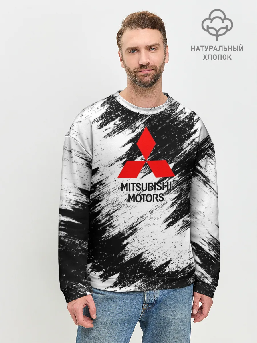 Мужской свитшот базовый / Mitsubishi