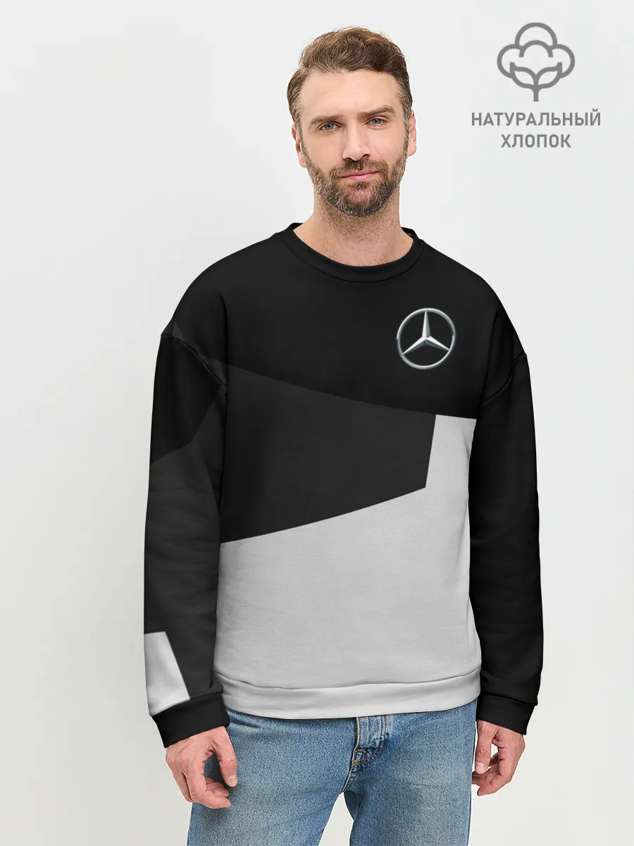 Мужской свитшот базовый / MERCEDES BENZ SPORT