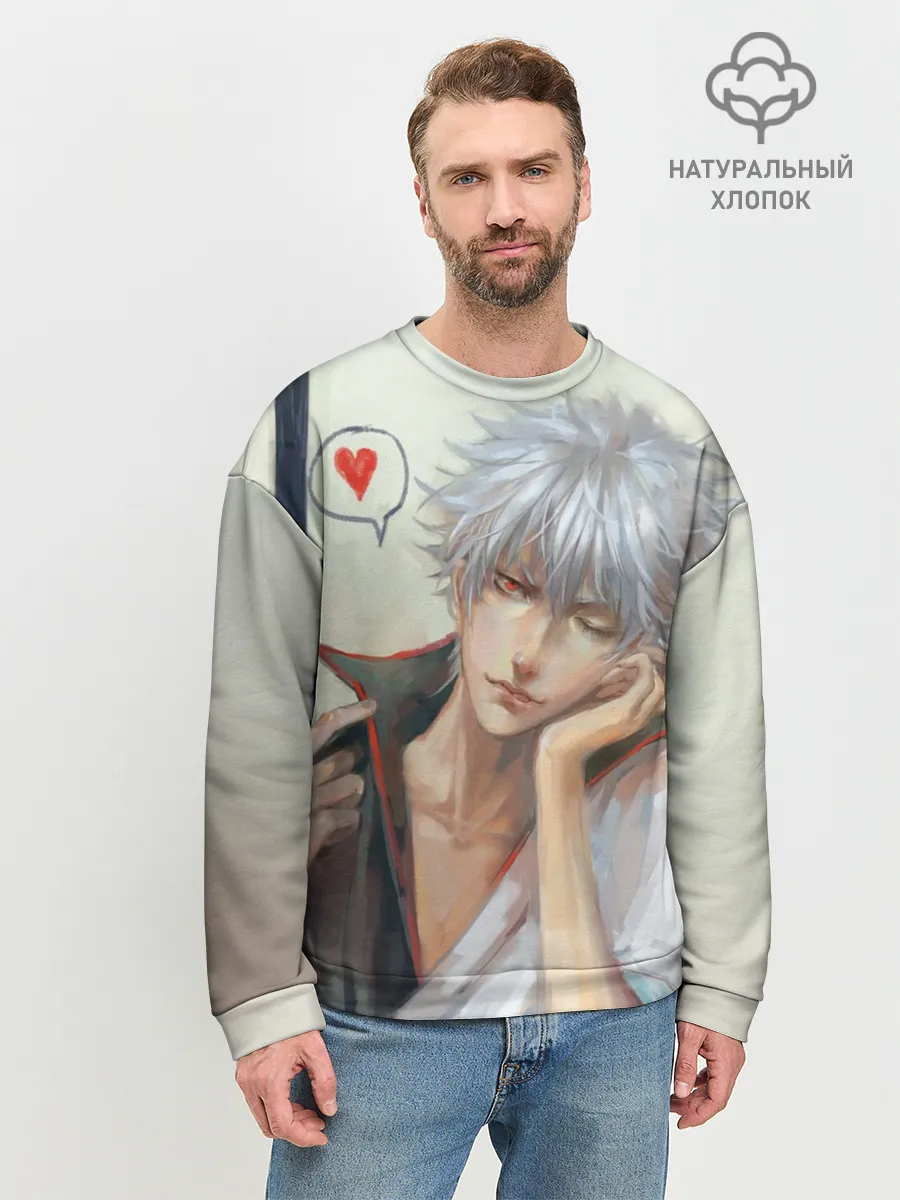 Мужской свитшот базовый / Sakata Gintoki