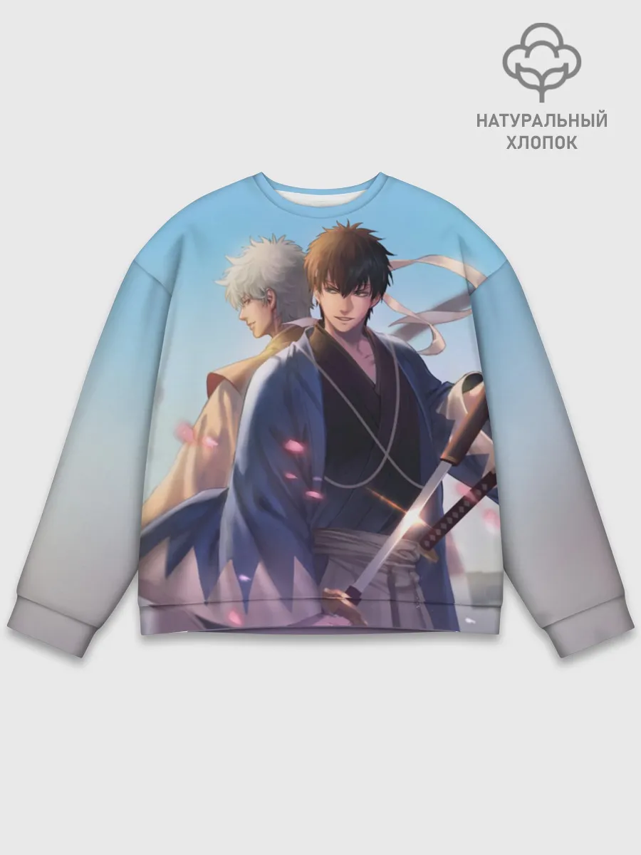 Мужской свитшот базовый / Воин Гинтоки