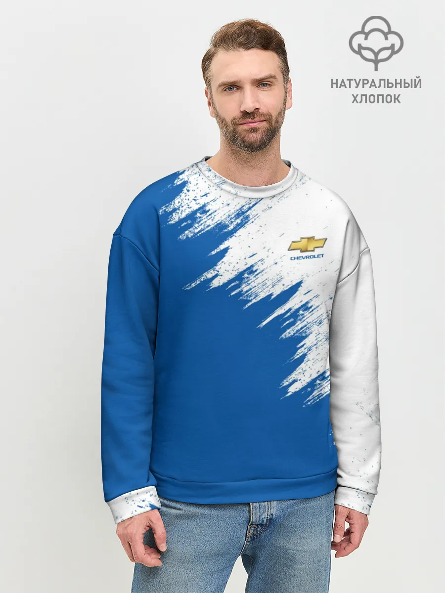 Мужской свитшот базовый / Chevrolet