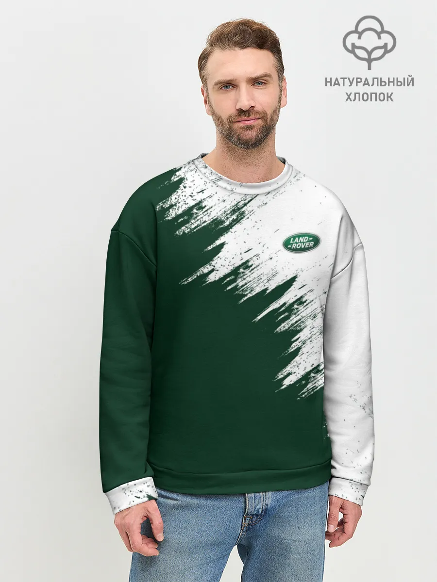Мужской свитшот базовый / Land Rover