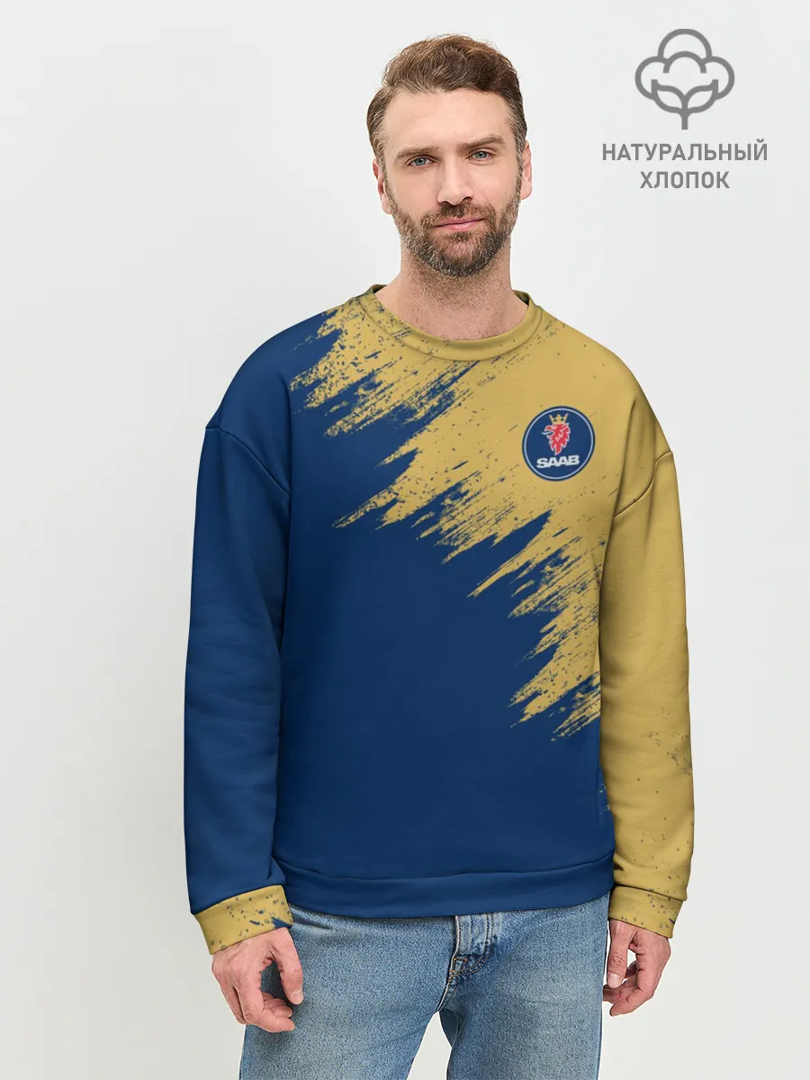 Мужской свитшот базовый / SAAB