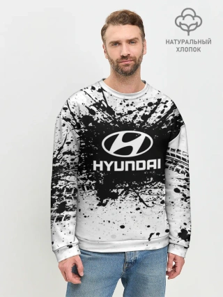 Мужской свитшот базовый / Hyundai