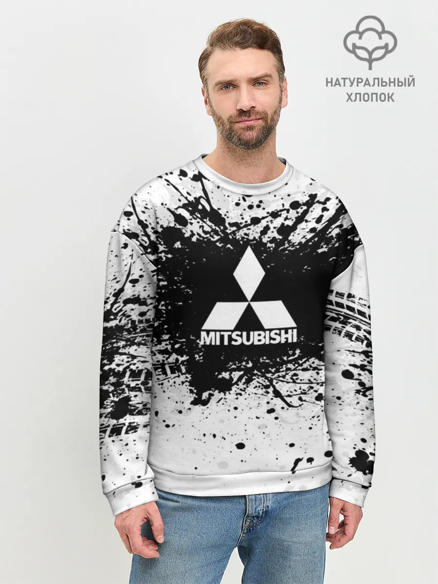 Мужской свитшот базовый / Mitsubishi