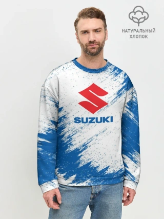 Мужской свитшот базовый / Suzuki