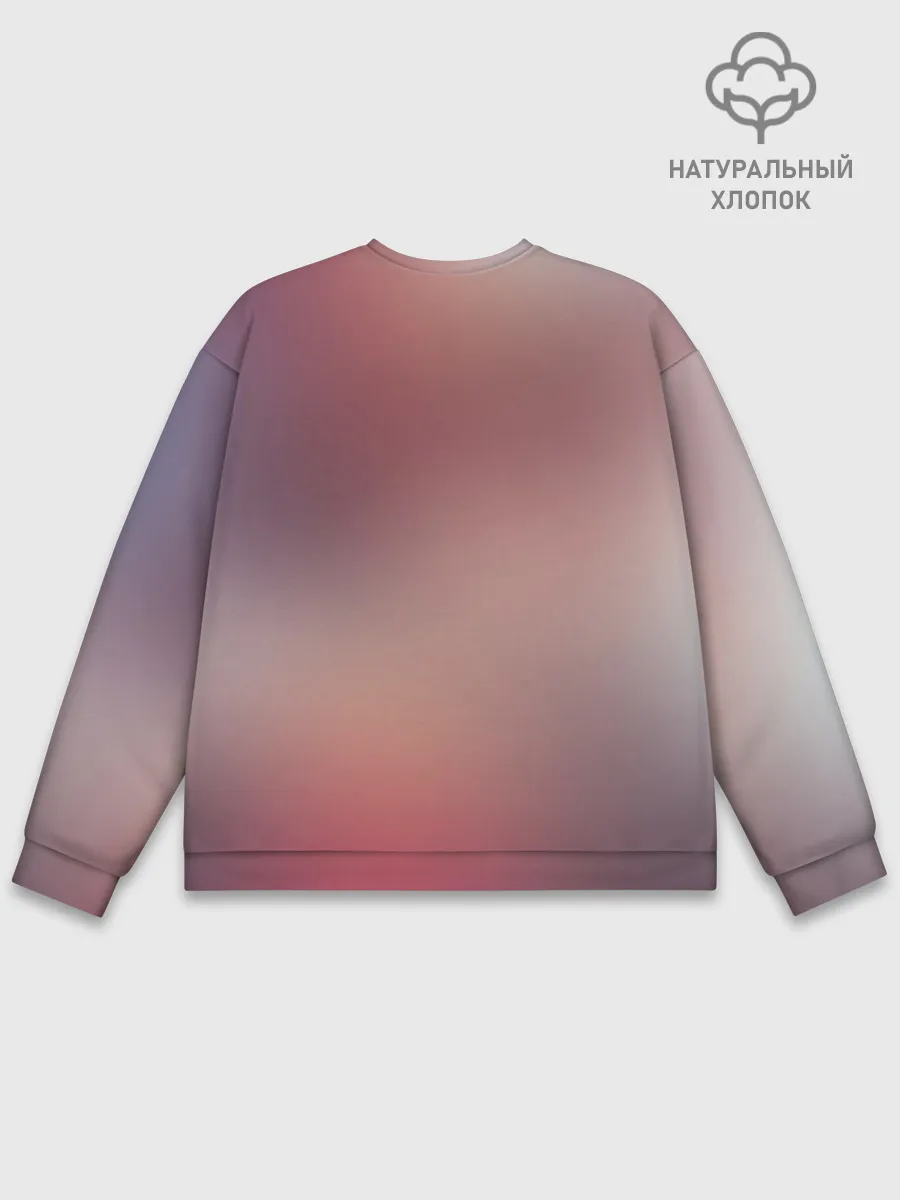 Мужской свитшот базовый / Konosuba в шляпе