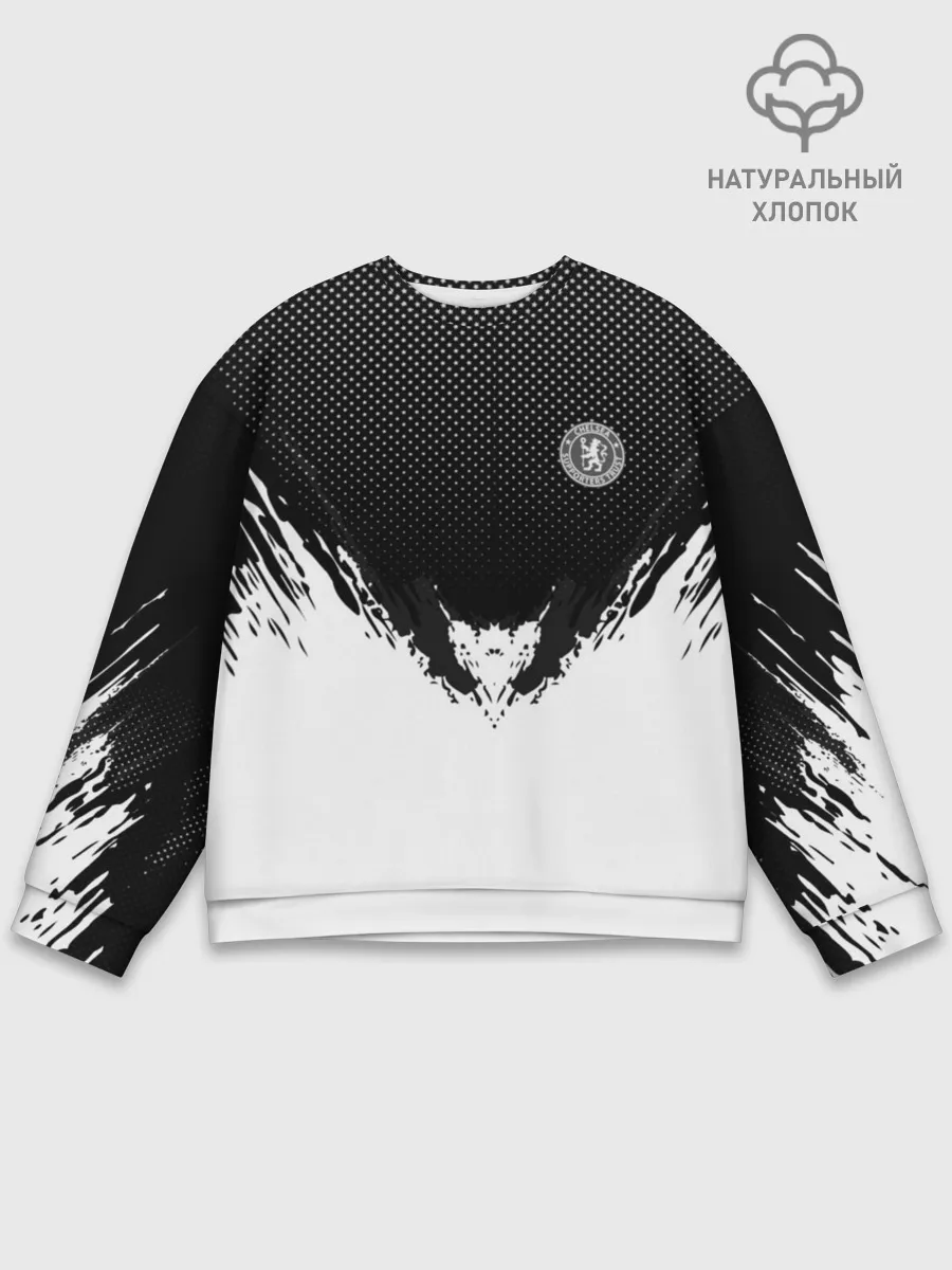 Мужской свитшот базовый / Chelsea black 2018