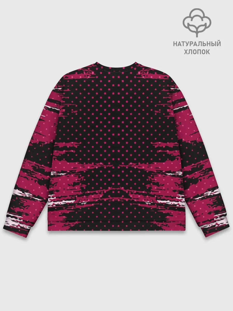 Мужской свитшот базовый / Barcelona abstract collection