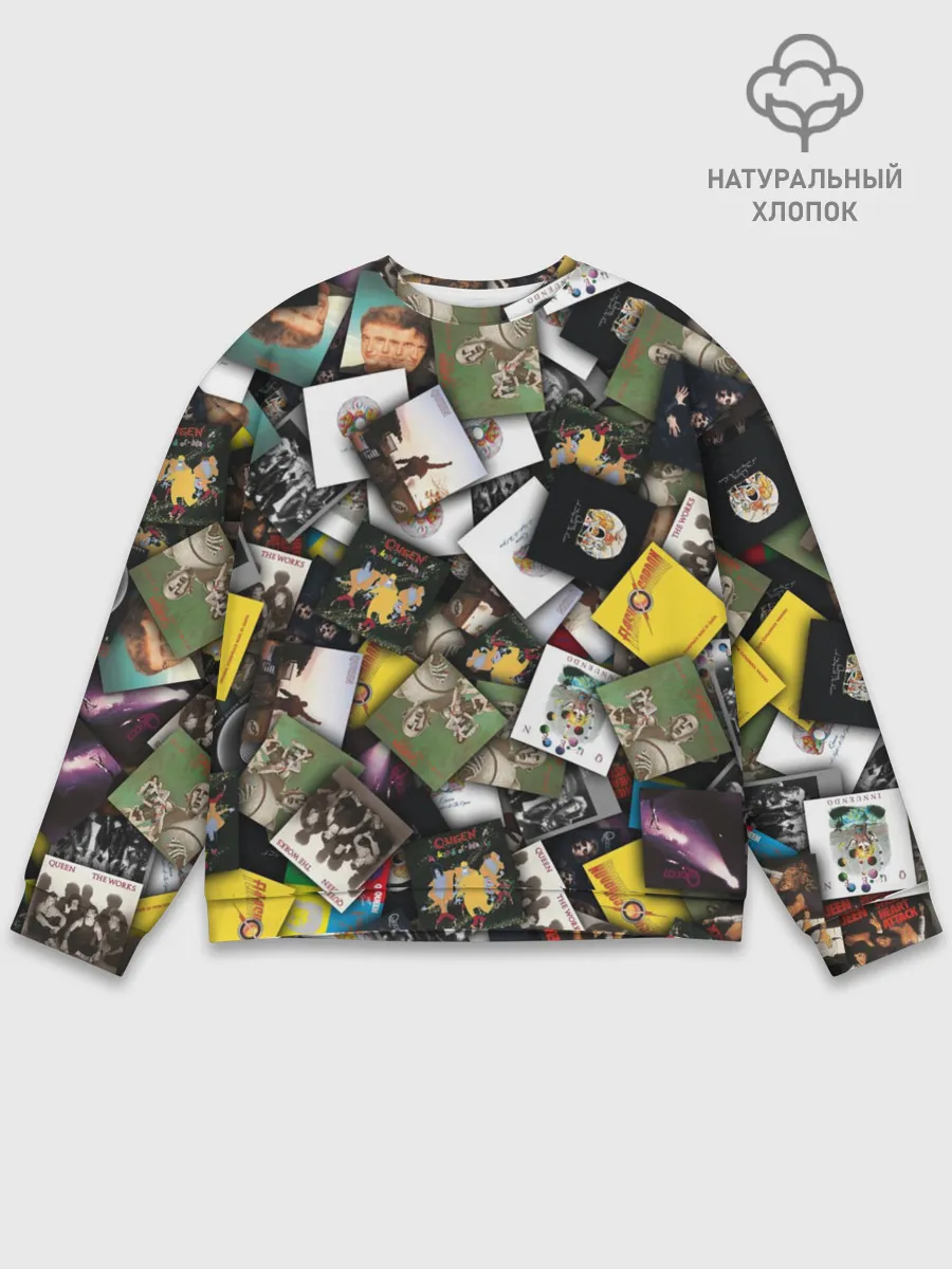 Мужской свитшот базовый / Queen. Дискография