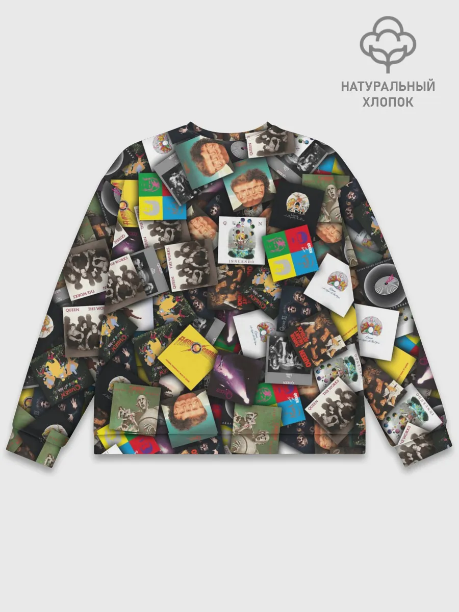 Мужской свитшот базовый / Queen. Дискография