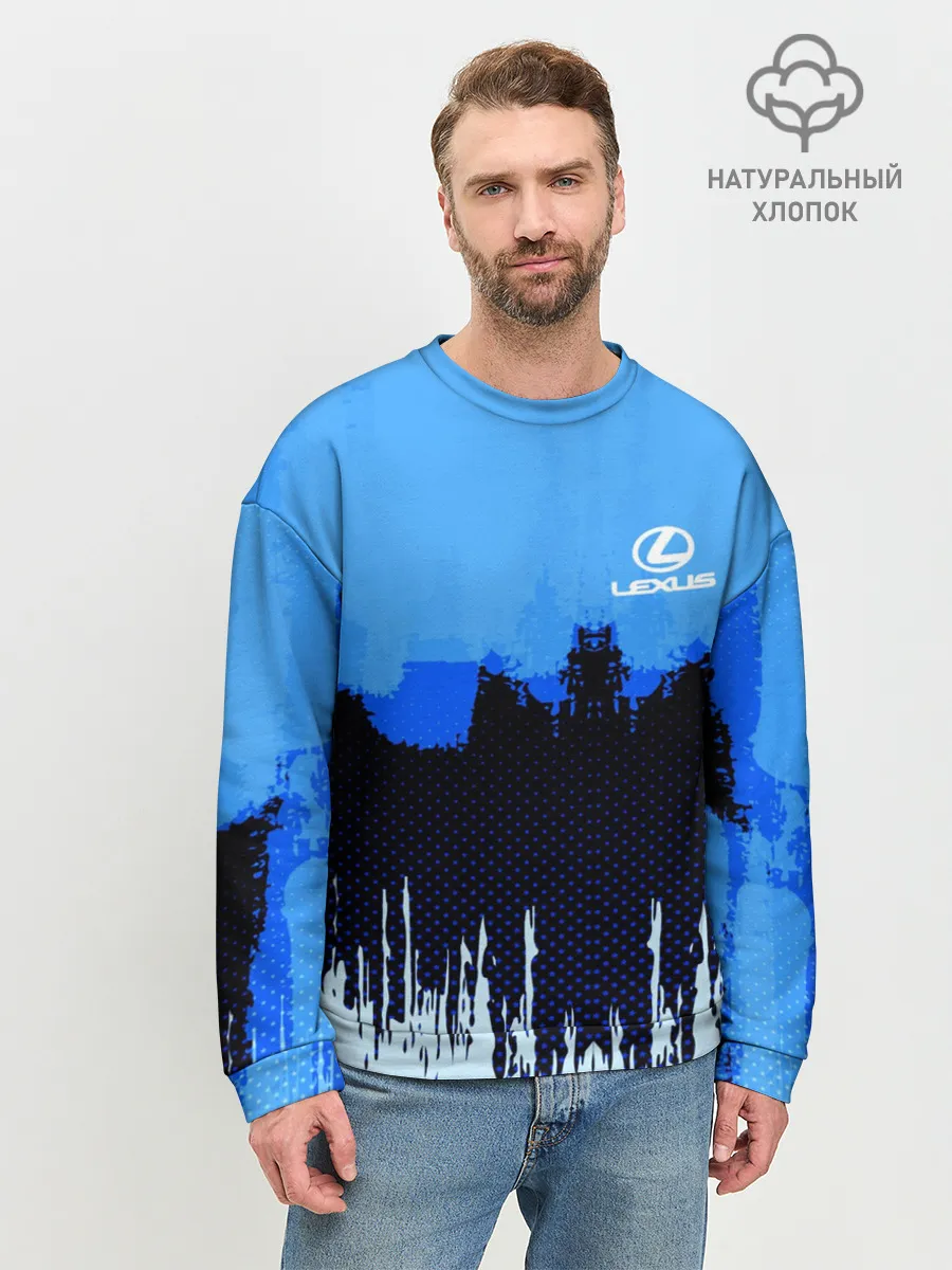 Мужской свитшот базовый / Lexus SPORT COLOR