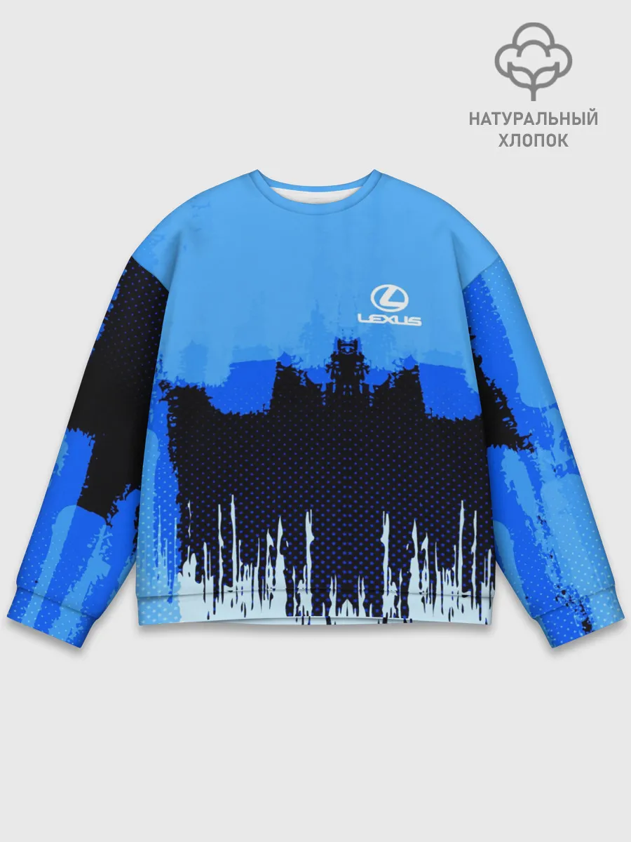 Мужской свитшот базовый / Lexus SPORT COLOR