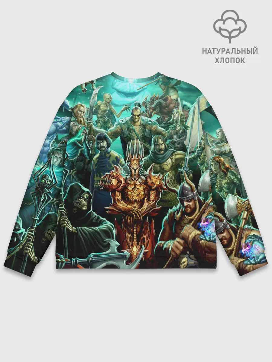 Мужской свитшот базовый / Герои