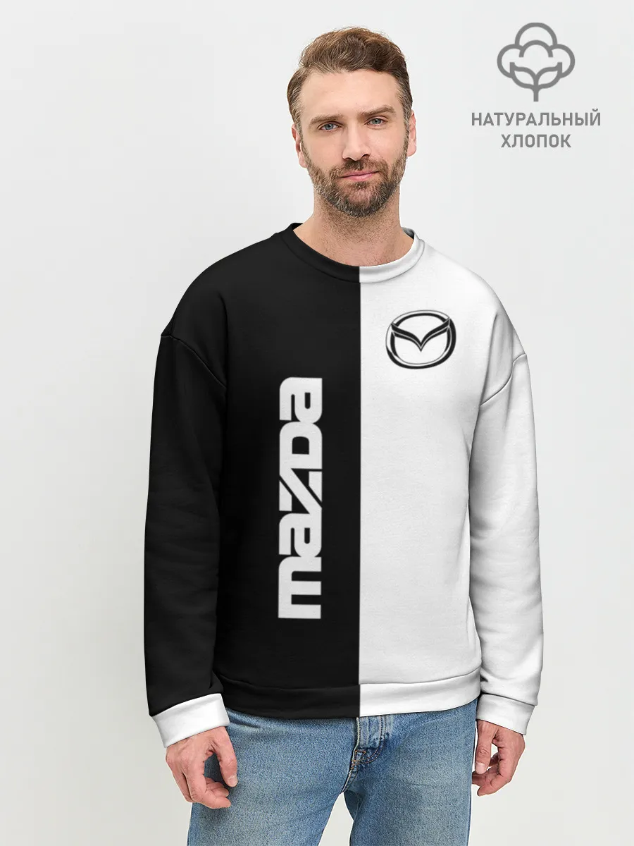 Мужской свитшот базовый / Mazda
