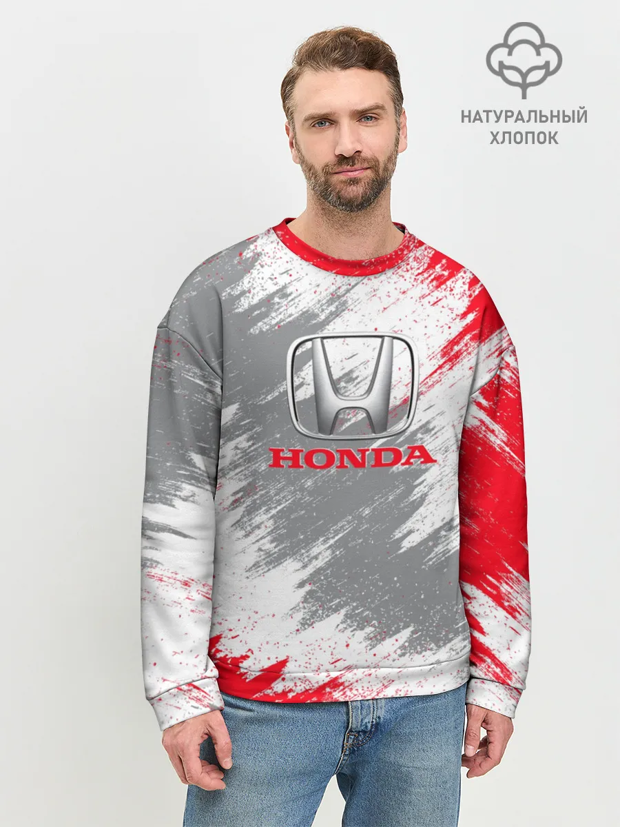 Мужской свитшот базовый / Honda