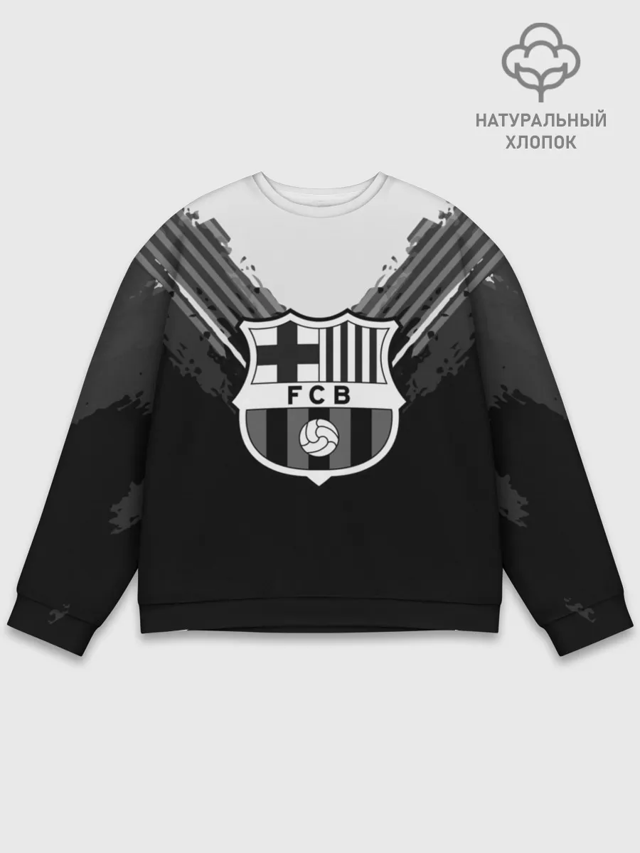 Мужской свитшот базовый / Barcelona abstract original