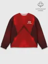 Мужской свитшот базовый / Hyundai car sport RED