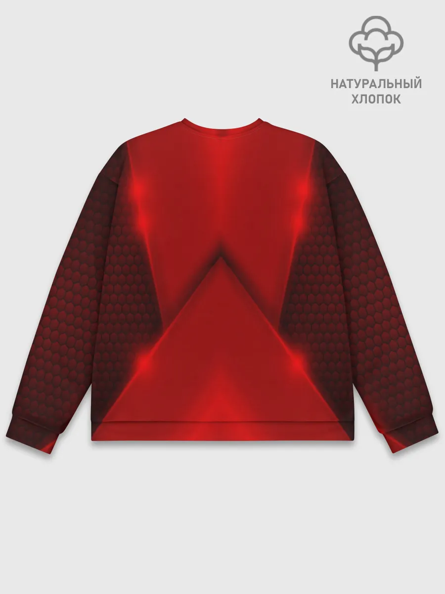 Мужской свитшот базовый / Lexus car sport RED