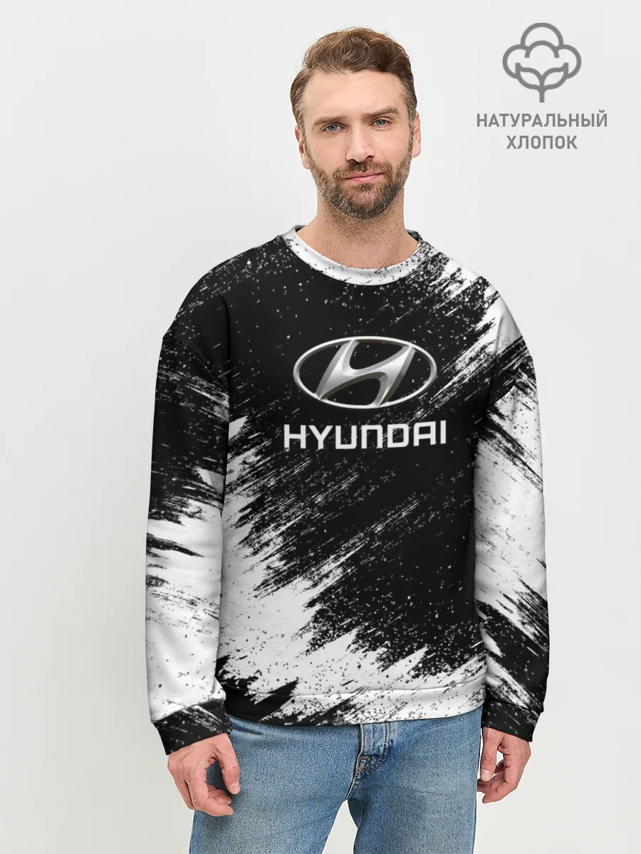 Мужской свитшот базовый / HYUNDAI