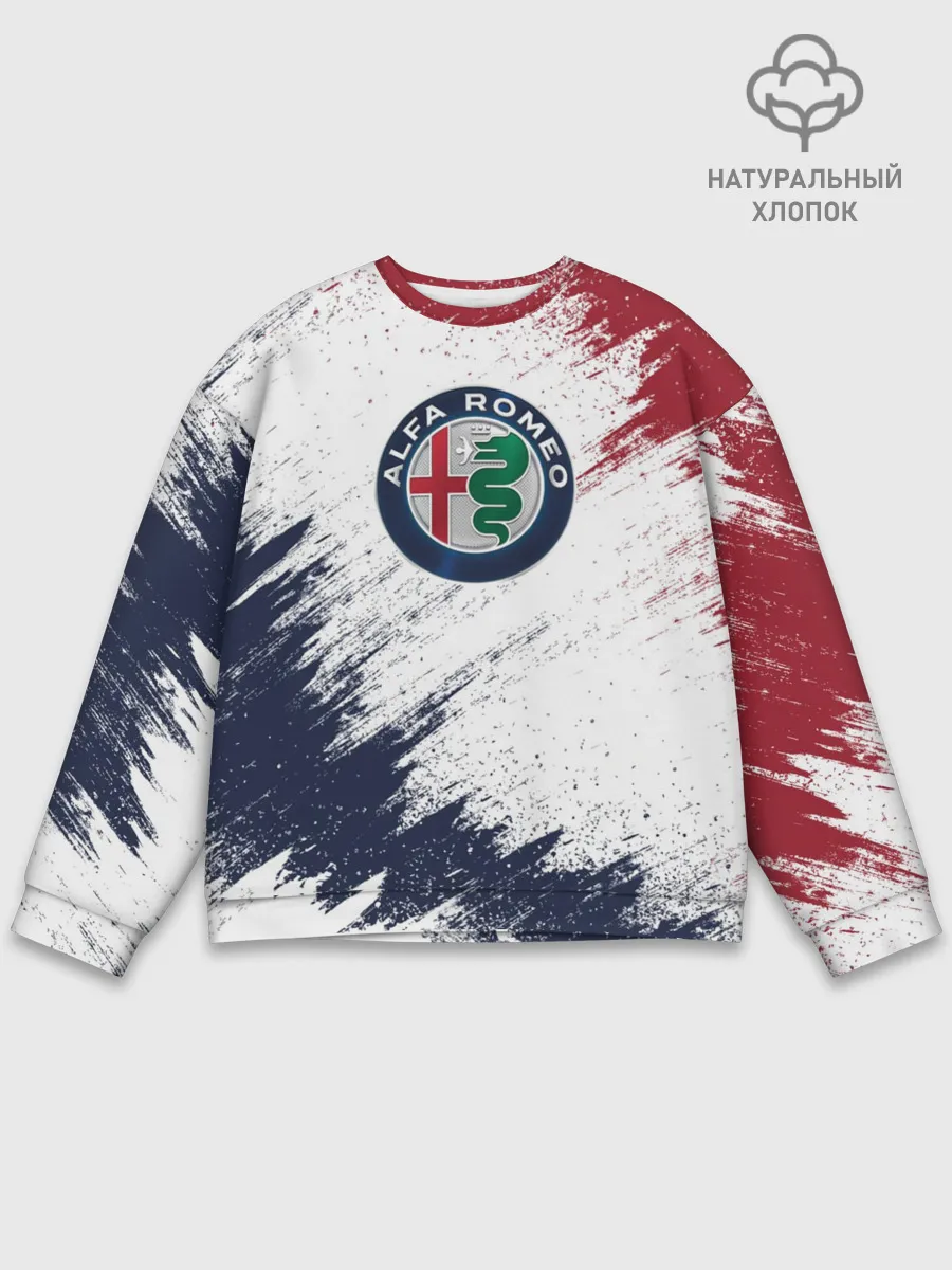 Мужской свитшот базовый / Alfa Romeo