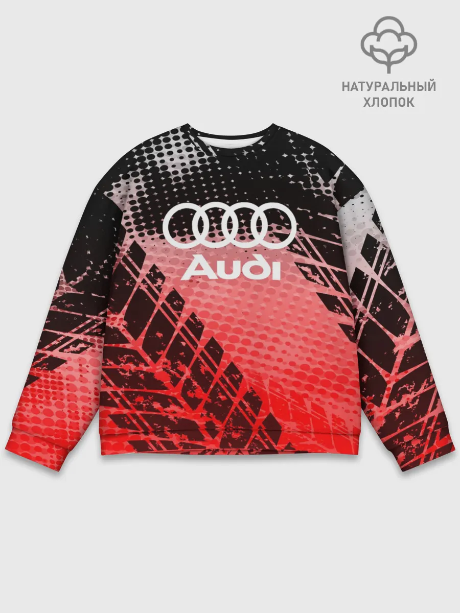 Мужской свитшот базовый / Audi sport auto motors