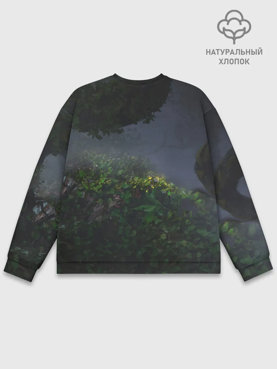 Мужской свитшот базовый / Йеннифер и Геральт