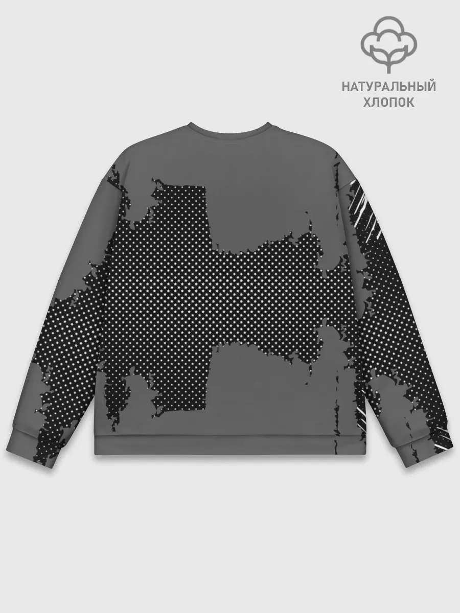 Мужской свитшот базовый / BARCELONA SPORT GRAY