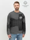Мужской свитшот базовый / BARCELONA SPORT GRAY