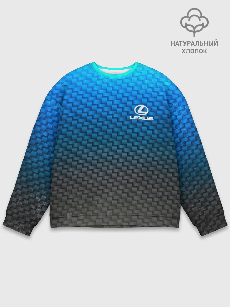 Мужской свитшот базовый / LEXUS COLLECTION CARBON