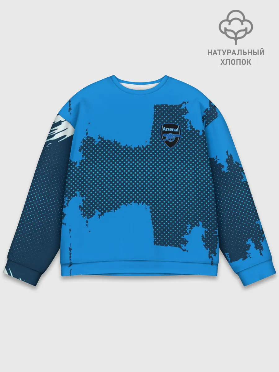 Мужской свитшот базовый / ARSENAL SPORT BLUE
