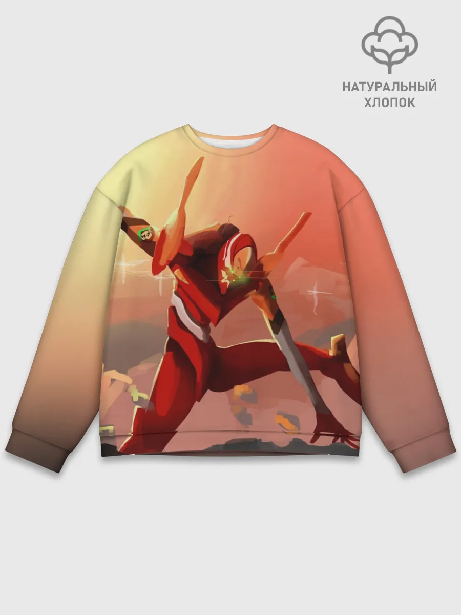 Мужской свитшот базовый / Asuka Langley Soryu