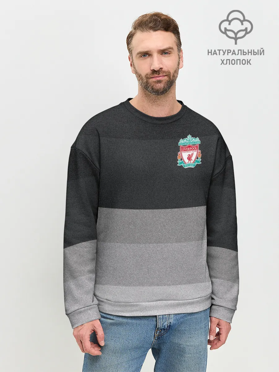 Мужской свитшот базовый / Ливерпуль
