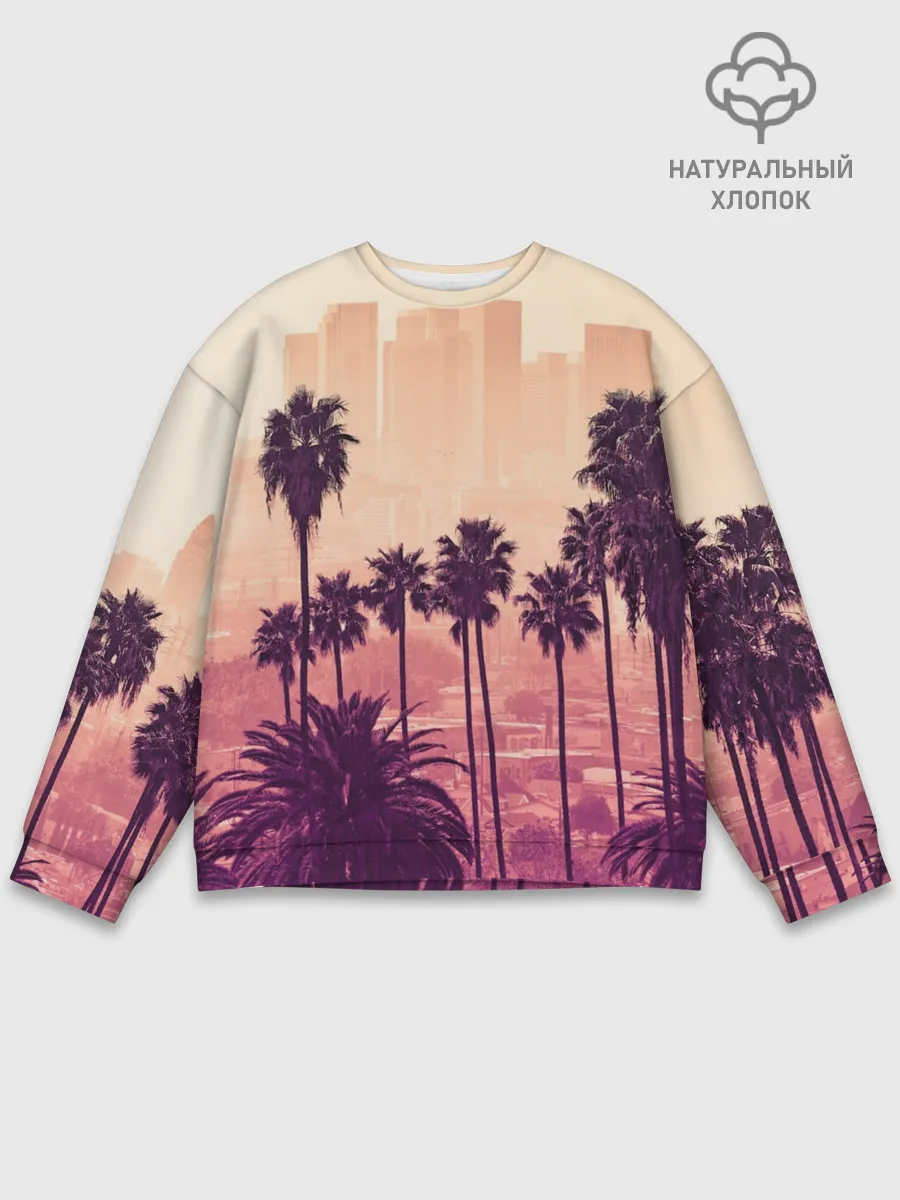Мужской свитшот базовый / Los Angeles