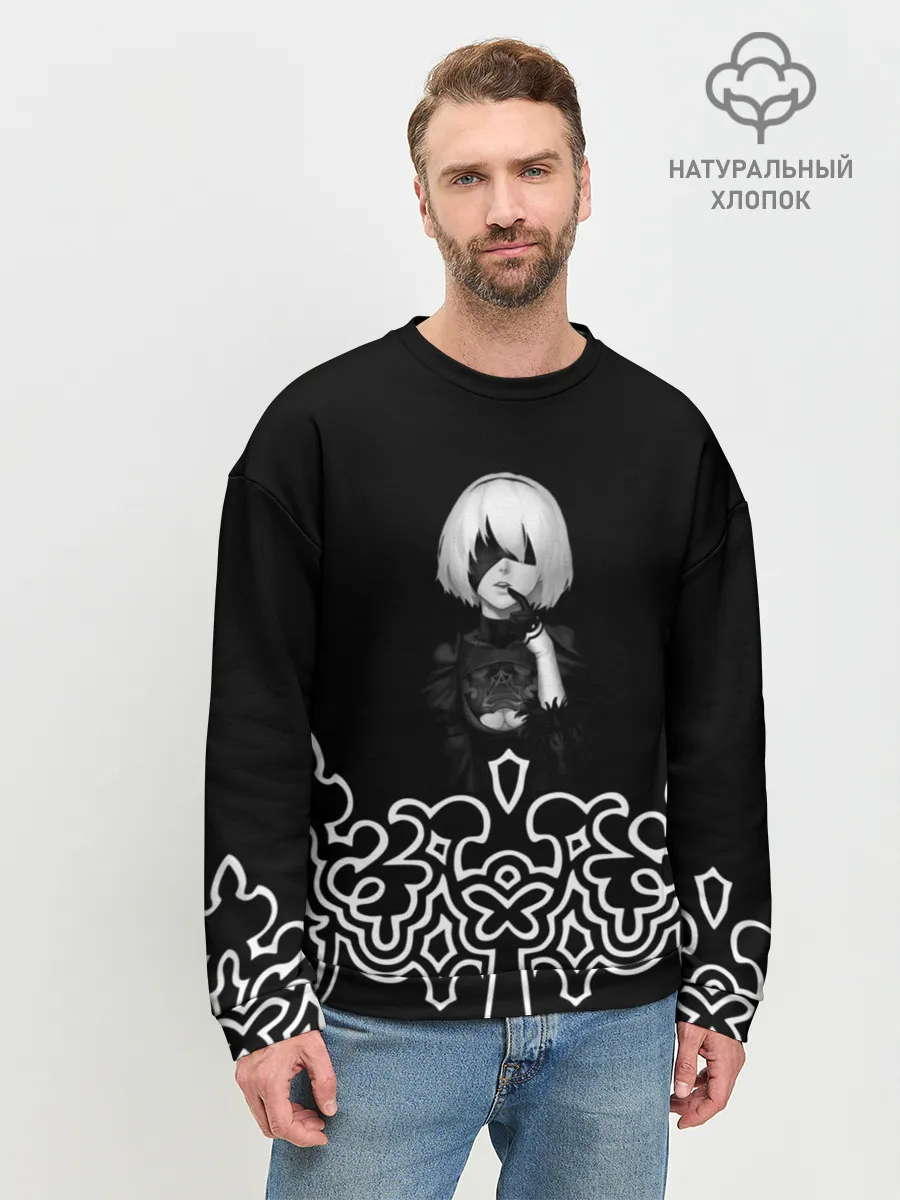 Мужской свитшот базовый / NieR Automata