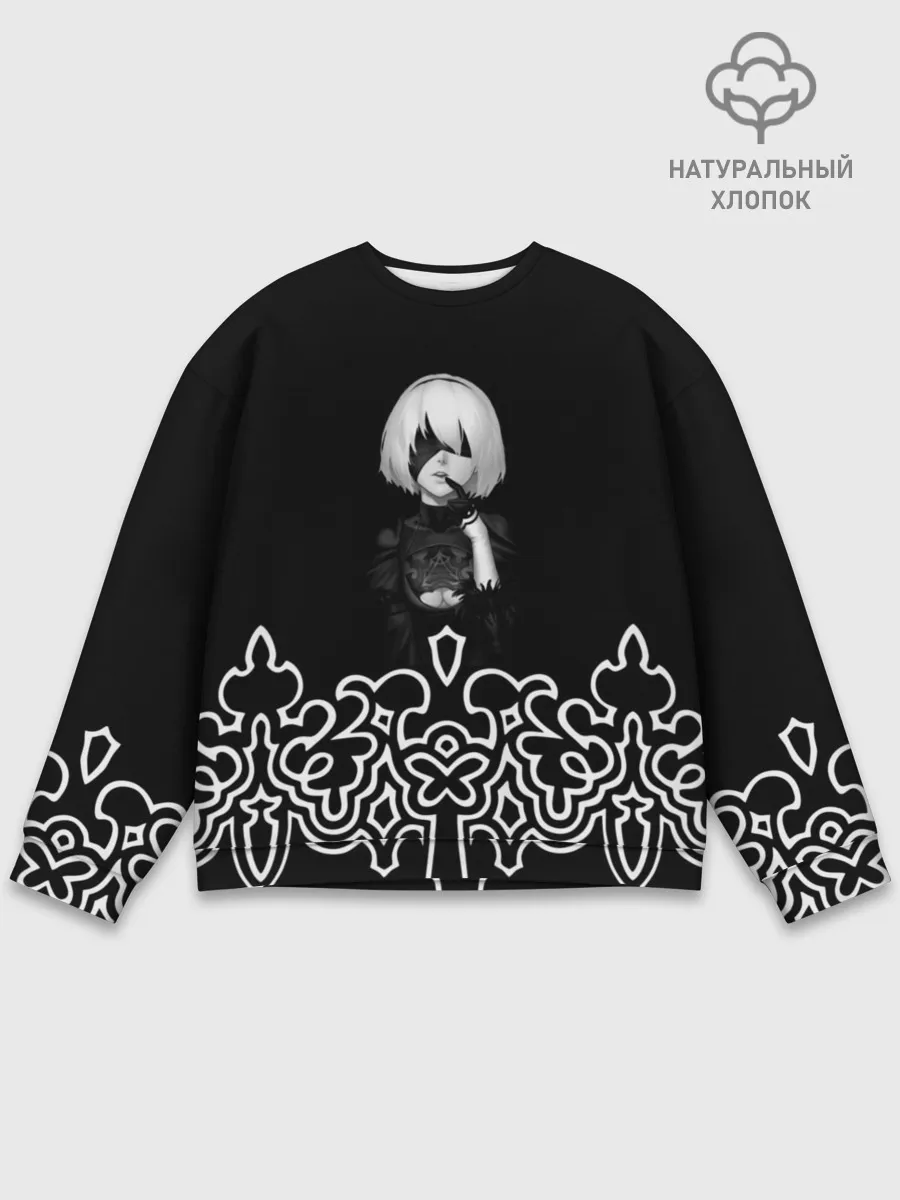 Мужской свитшот базовый / NieR Automata