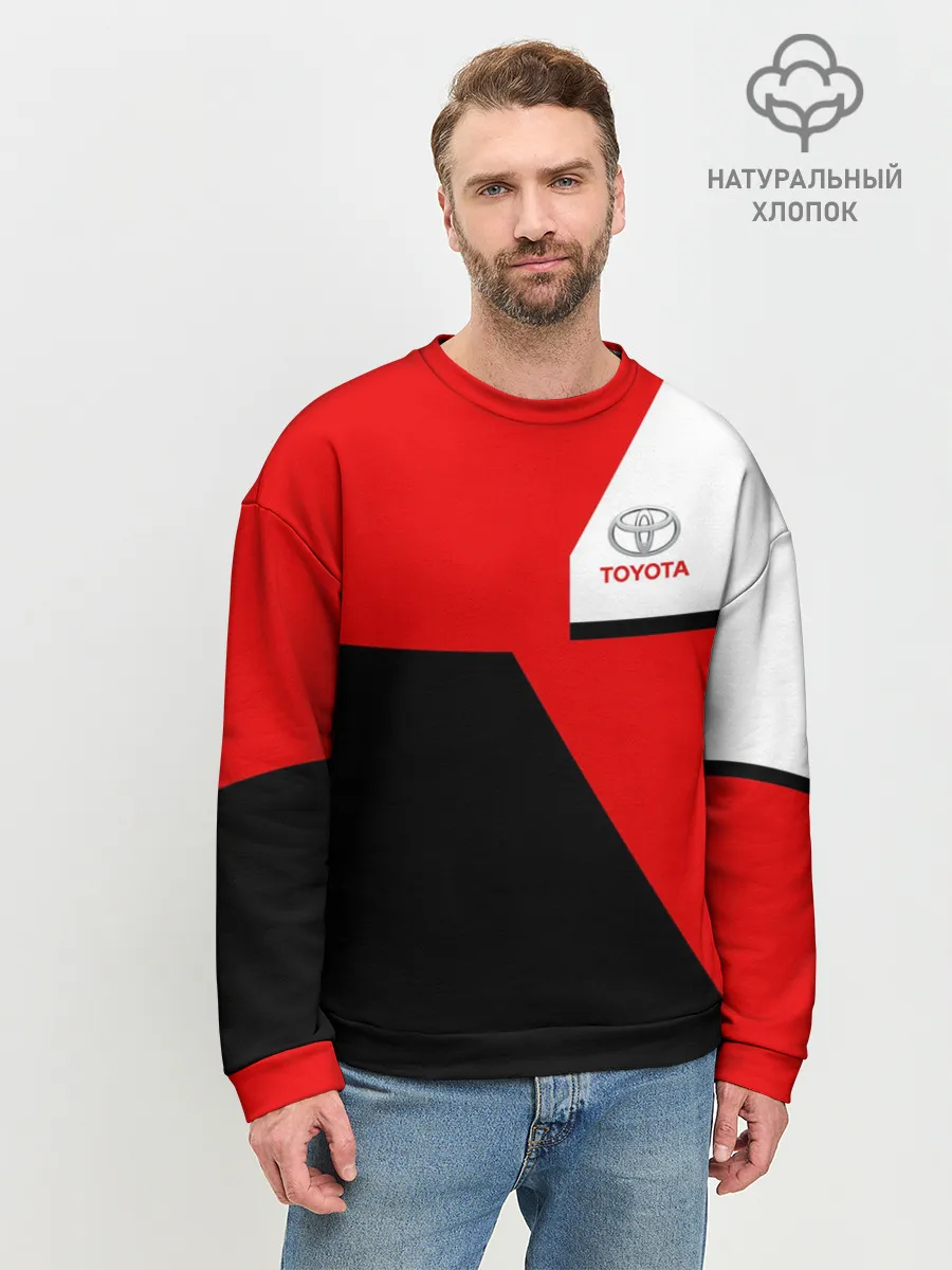 Мужской свитшот базовый / TOYOTA | ТОЙОТА