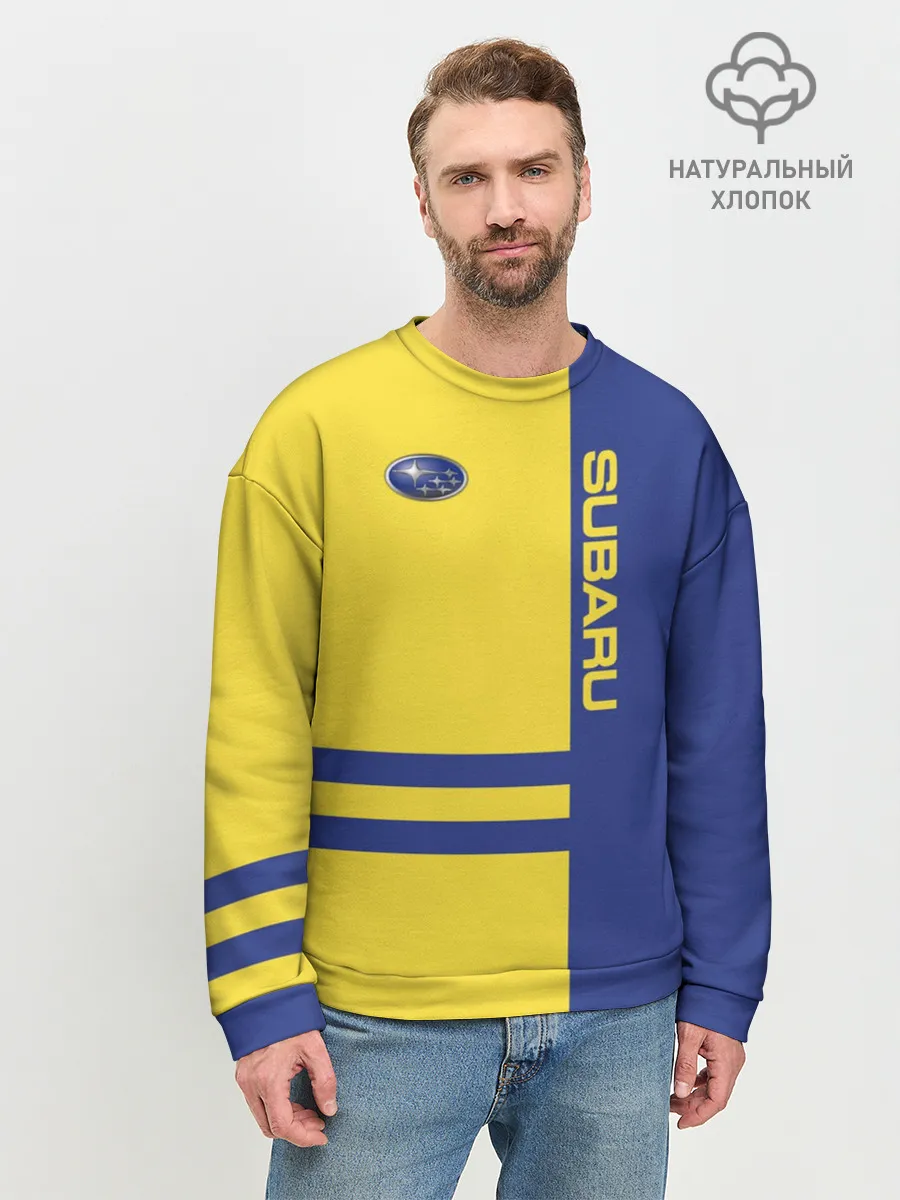 Мужской свитшот базовый / Subaru