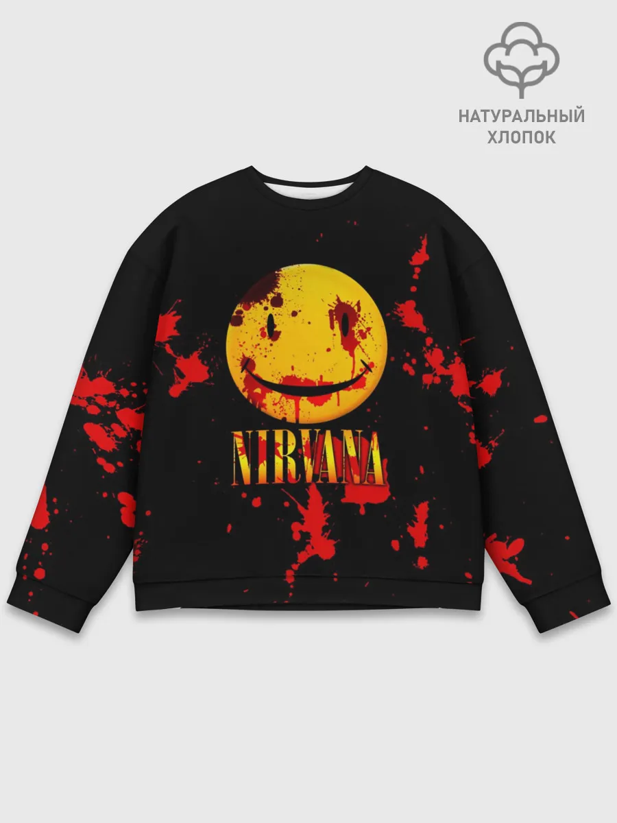 Мужской свитшот базовый / Nirvana