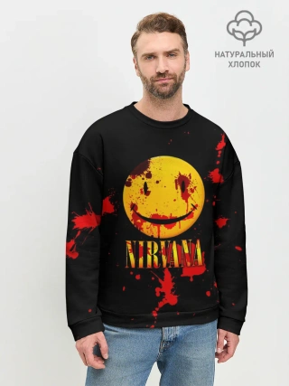 Мужской свитшот базовый / Nirvana