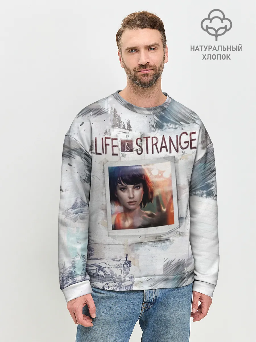 Мужской свитшот базовый / Max. Life is Strange.