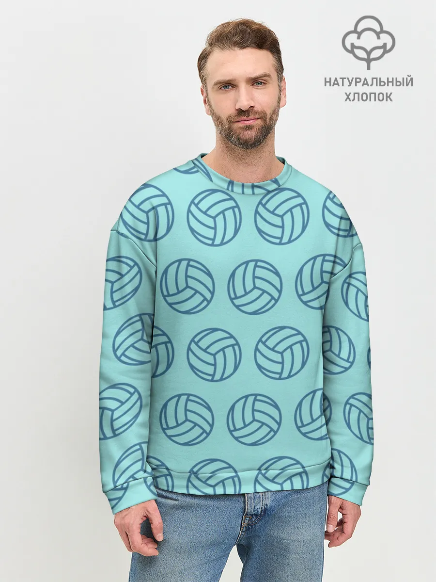 Мужской свитшот базовый / Волейбол