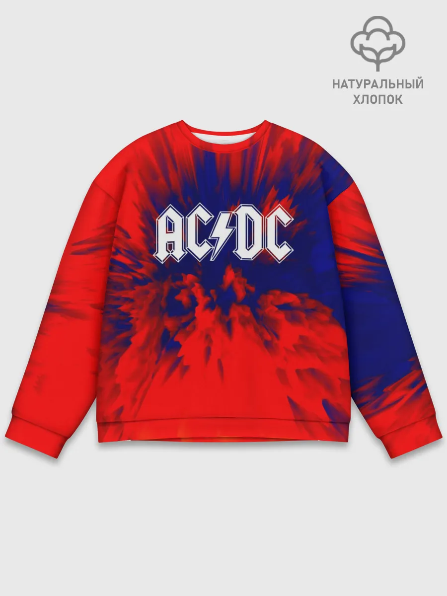 Мужской свитшот базовый / AC/DC