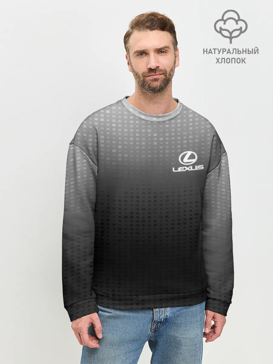 Мужской свитшот базовый / Lexus sport collection