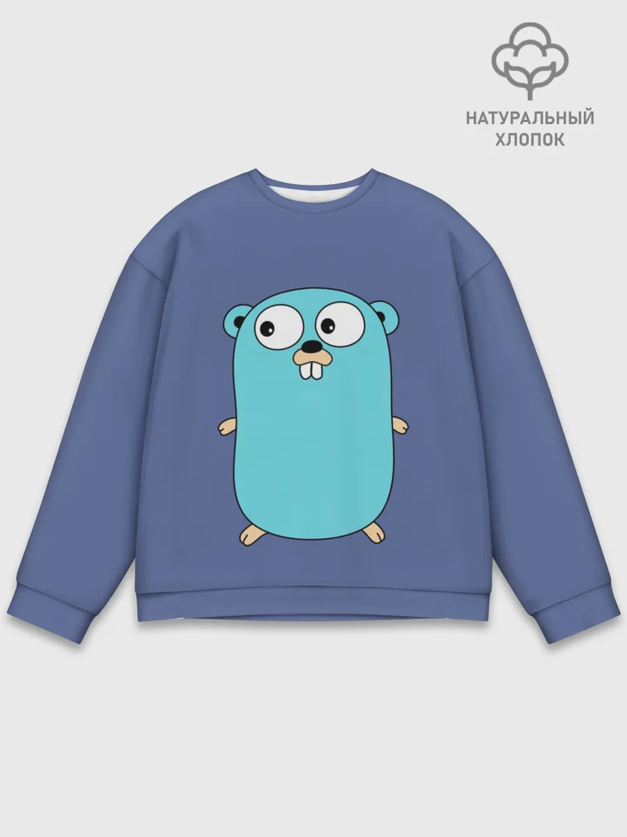 Мужской свитшот базовый / Golang