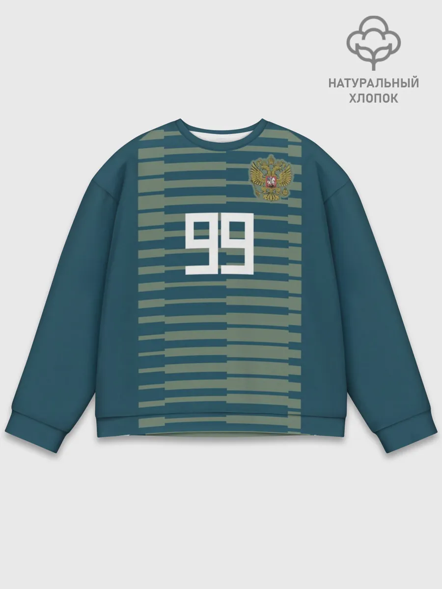 Мужской свитшот базовый / Лунёв ЧМ 2018