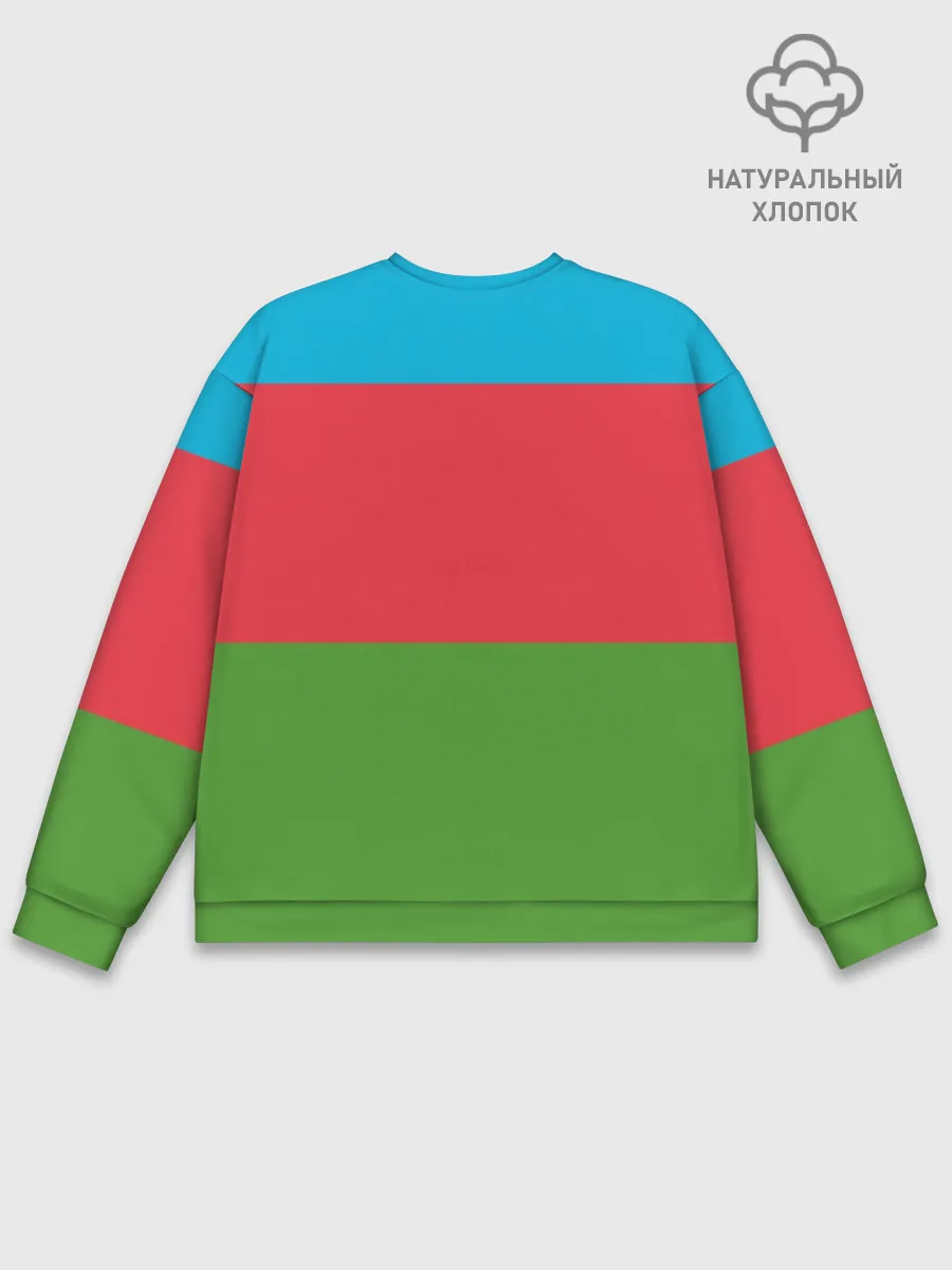 Мужской свитшот базовый / Азербайджан